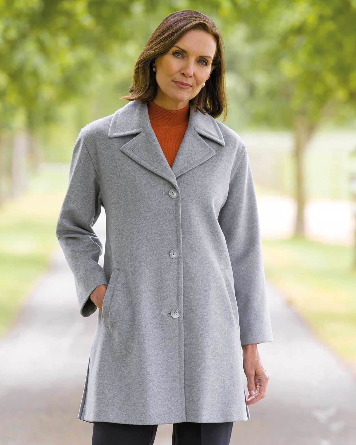 3 quarter length coats best sale